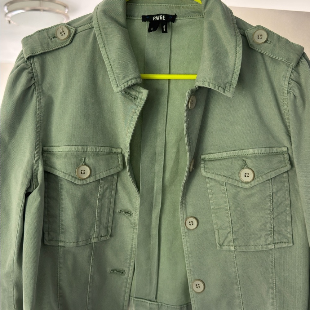 PAIGE Sage Green Jacket
